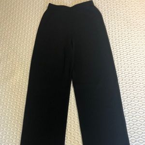 St John Slightly Used Black Knit Pants